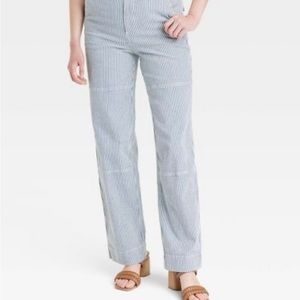 Target Women’s High-Rise Railroad Stripe Chinos Size 4